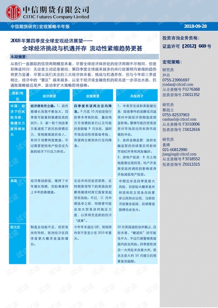 经济复苏最新，全球趋势、挑战与机遇